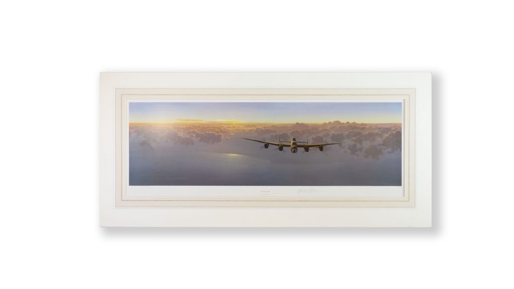 Gerald Coulson The Last Glow Lancaster Bomber Hand Signed Print - ST ...