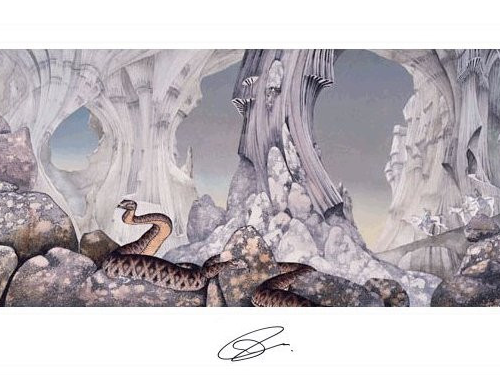yes relayer print dean anderson signed